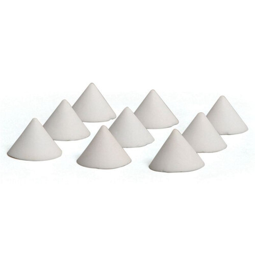 60Pcs Pottery Kiln Moveable Nails Ceramic Refractory Support Nails High Temperature Reusable Resistant Pottery Tools 1