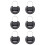 6X Electronic  Lock Timer Lock Container Multi Function  Lock Bin for Toys Black 1