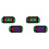 4 Pcs 1-8S Lithium Battery Meter Display Module  Three String LED Lithium Battery Pack Indicator Board 1