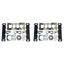 2X voor 307 206 NFU METALEN Motoronderdelen Volledige Set Complete Motorpakking 0197.P4 Cilinderkoppakking 0209.1E