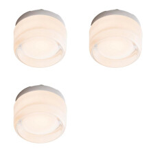 3X Led Lamps for Bedroom Bedside Indoor Outdoor Led Round Sconce Light Fixtures Background Luminaire Acrylic Light,E