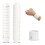 Wearable Nurse Notepad Wristbands, 2 Pack Silicone Reminder Bracelet Write  Memo,White 2