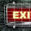 Emergency Exit Light Protective Guard 420x220x40mm Metal Wall Emergency Light Wire Guard Mount Wire Cover 6