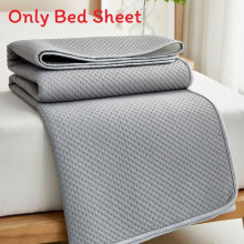 (Gray,120x200cm)Foldable Cooling Mat Cool Summer Mattress 3d Ice Bean Fabric Cooling Mat No Slip Sleep Mattress Mat