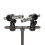 Shockproof Clip Mic Clips Adjustable Mic Holders with Adapters ,Wireless Mic Clamp Mic Stands for C02 4
