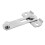 2X Hasp  METAL Hasp  Lock Sliding Door Lock for Window Cabinet Fitting 9
