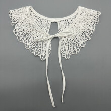 (White Tie)Decorative Fashion Cotton Lace Neck Decor For Adults Doll Collars Seasonal Style