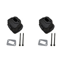 2X Exhaust Muffler Silencer with Gasket Kit for 340 345 346 346XP 350 351 353