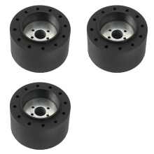 3X Marineyacht, 19 mm Lenkradnabenadapter für Boot, Marineyacht, Lenkradbasis, Modifiziertes Zubehör