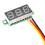 Voltmeter Display 3-Wire  0-100V Voltage Tester 50PCS 0.28 Inch LED Panel 4 Colors Combined 3