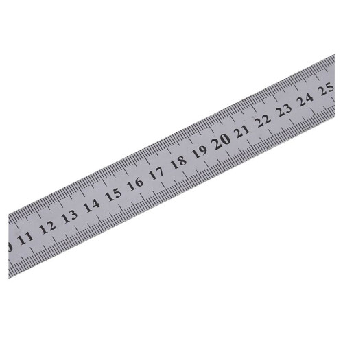 5X Stainless Steel Ruler Measure Metric Function 30cm 12Inch 1