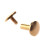40x Arc Solid Brass Button Stud Screw Nail Screw Back Leather Rivet Belt 10mm 2