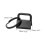 40PCS Key Fob Hardware with Keychain Rings for Bag Webbing,Black 4
