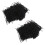 2000 Pcs Black nylon Cable Zip Tie Fasten Wrap 95mm x 2mm 1