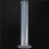 8X 500 Ml Plastic Transparent Graduated Tube. 6