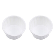 200X Paper Cup Nose Hair Face Hair Removal Wax Bean Container Cake Paper Tray Paper Bowl Melting Wax Ice Cream Organizer