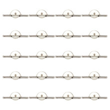 200Pcs Door Window Cupboard Drawer Bin Single Nylon Sliding Roller Pulley Wheel