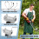 2X Weed Eater Handle, String Trimmer Handle, Ergonomic Trimmer Grip Weed Eater Strap with Shoulder Strap Harness 5