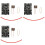 3X  6-15V to AC 10kV-25kV High-Voltage Generator Ignition Module 70W Automatic Arc Initiation Transformer 1