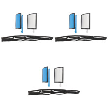 3X Kit Riparazione Flap Riscaldatore Aria Condizionata Un Doppia Zona per Auto 6480E3 per 407 2004-2016 C5 2001-2008