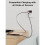 Tomada de Parede USB-C com GaN PD20W, USB-C e USB-A, e USB-C Retrátil para Cabos de Interface para , Resistente A Adulteração, 15A 125V 3