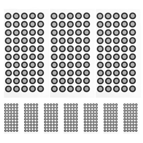 40 Sheets Scanner Reflective Film 6mm 3d Scanning  Marking Points Dots Reflection Markers the Pet  Dots 2