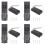 4X Ceiling Fan Remote Control Kit with 6 Speed Settings, Replacement Ceiling Fan Remote, Dimming Controls, 110-265V 1