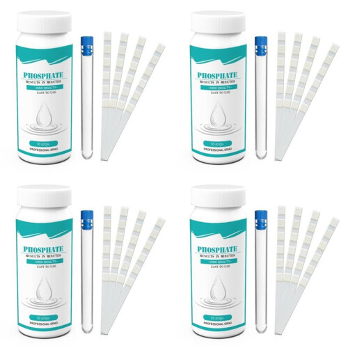 200X Swimming Pool Water Test Phosphate Detection Strips Fast &Precise Water Analysis,Aquarium Test Strips