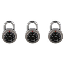 3X Master Coded Lock 50mm with Round Fixed Dial Combination Padlock
