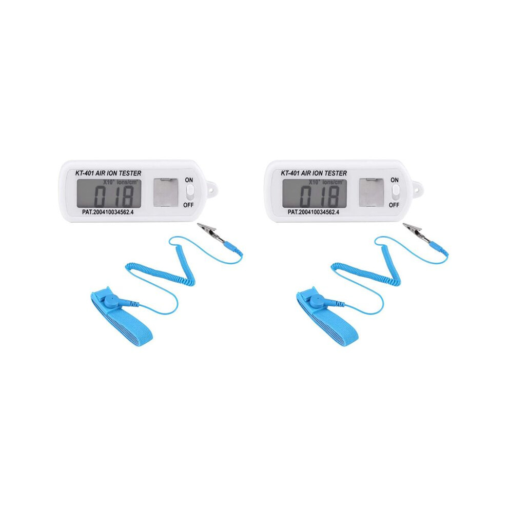 2X Air Negative Ion Tester Ion Meter Aeroanion Detector Negative Oxygen Ions Concentration Detector 6034164941958