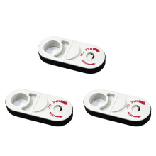 3X Universal Network Wire Stripping Tool for Cat5E, Cat6,Cat7, Cat8 - Coaxial Cable Stripper, Pocket Cable Stripper Tool