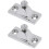 4 Pieces Marine Deck Hinge Boat Bimini Top Fitting Hardware 4