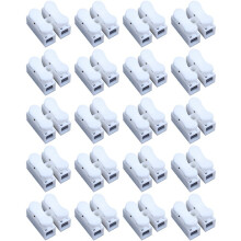 1000PCS CH2 Spring Quick Wire Connector Cable Clamp Terminal Block Connector for LED Strip Light