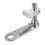 8 Set 200mm Aluminum Polyurethane Industrial Encoder Wheel Measuring Wheel with Type 20mm Aluminum Encoder Bracket 7