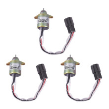 3X 12V Flameout Magnet Ventil 1503ES-12S5SUC12S 119233-77932 Passend für Yangma
