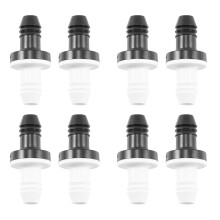 8 Stücke 3/8 Zoll 10 mm Inline Abs Einweg Wasser Rück Schlag Ventil für Brenn Gas Flüssigkeit Luft
