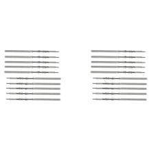 20Pcs Movement Watch Steel Stem Crown Kit Watch of Parts NH35 NH36 NH38 NH39 Movement Watch Stem Spare Parts