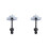2X Car Front Door Check  68610-02250 for   2014-2018 Car Accessories 1