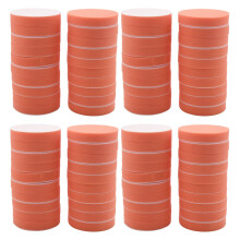 80Pcs 125mm Gross Polishing Buffing Pads 5 Inch Flat Sponge Car Polisher Clean Waxing Auto Paint Maintenance Care