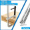 2 Pack F Clamps 12 Polegadas BraçAdeiras de Soldagem BraçAdeira de Barra de AçO Heavy Duty MáXimo Aberto 12 Polegadas, Profundidade da Garganta 3 2