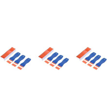 9PCS Plastic Blade Scrapers & 300 PCS 1.5 Inch Double Plastic Blades for Auto Window Tint Vinyl Tool