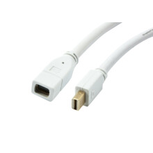 Kabel Video DisplayPort Mini 1.1 => DisplayPort Mini, BU/ST, 3m, Ultra HD 4K*2K 3840*2160@30hz 4:4:4 8bit, Synergy21,