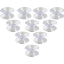 Accessoires ménagers essentiels : ventouses double face ininflammables et résistantes aux intempéries, amortisseurs de chocs en PVC souple