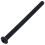 M3 x 45mm Alloy Steel Hex Socket Button  Screws Black 40 Pcs 7