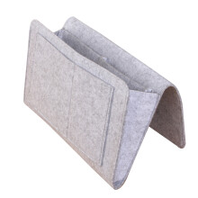 Organiseur de chevet facile Ă installer pour livres, magazines, montres, lunettes, organisateur polyvalent pour la maison, design multi-poches,