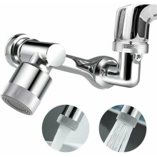 Douchette de robinet rotative avec filtre anti-éclaboussures universel, rotation à 1080 pour un nettoyage optimal de l'évier, aérateur