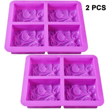 Accessoires pour artisans : Moules à savon en silicone uniques, parfaits pour offrir des cadeaux et fabriquer du savon.