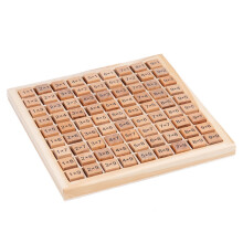 Tableau des centaines Montessori, jeu de chiffres pour l'apprentissage des mathématiques des tout-petits, avec une utilisation facile grâce à ses