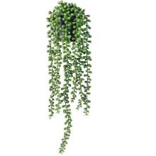Plantes artificielles suspendues au design réaliste, simulation plus vraie que nature et entretien facile pour une utilisation intérieure et