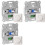 3X LED Dimmer  230V for Dimmable LEDs/Halogen 5-200W with White Cover Plate 1